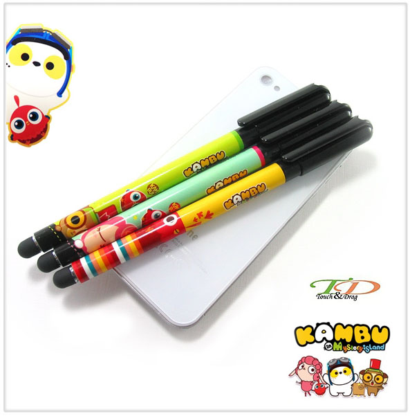 Touchndrag 깜부 VT 볼펜 겸용 정전식 터치펜(Kambu capacitive Touch pen & Ballpoint pen)