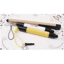 친환경 종이 지관 정전식 터치펜 + 스트랩형 볼펜 겸용 정전식 터치펜(Eco friendly capacitive pen + Strap ball point touch pen)